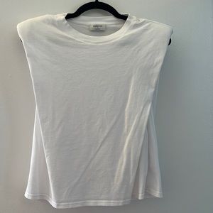 Aritzia Babaton shoulder pad shirt